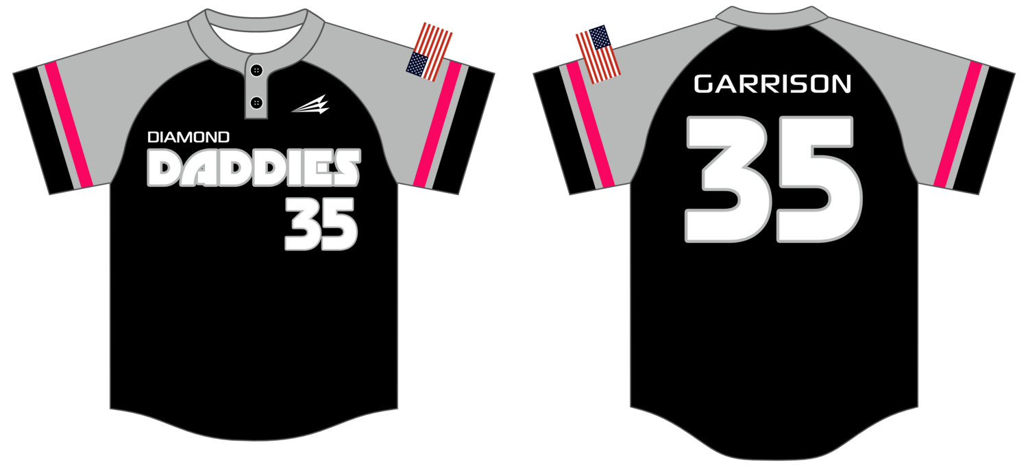 Diamond Daddies Custom NanoDri Baseball Jersey #J4c