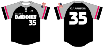 Diamond Daddies Custom NanoDri Baseball Jersey #J4c