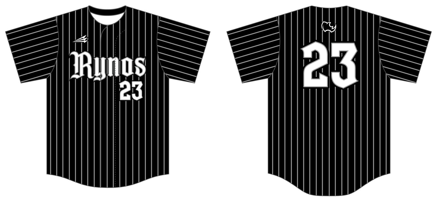 Texas Rynos Custom ProPremier Baseball Jersey #J8E