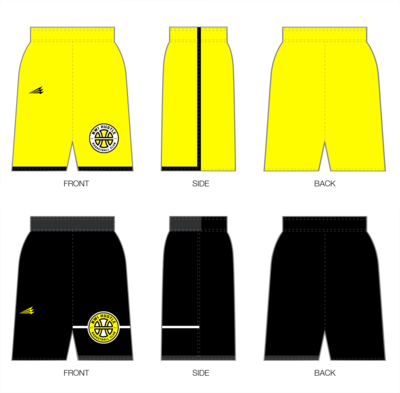 NWI Hustle Custom Reversible HexaFlex Basketball Shorts #BS1E, BS2B