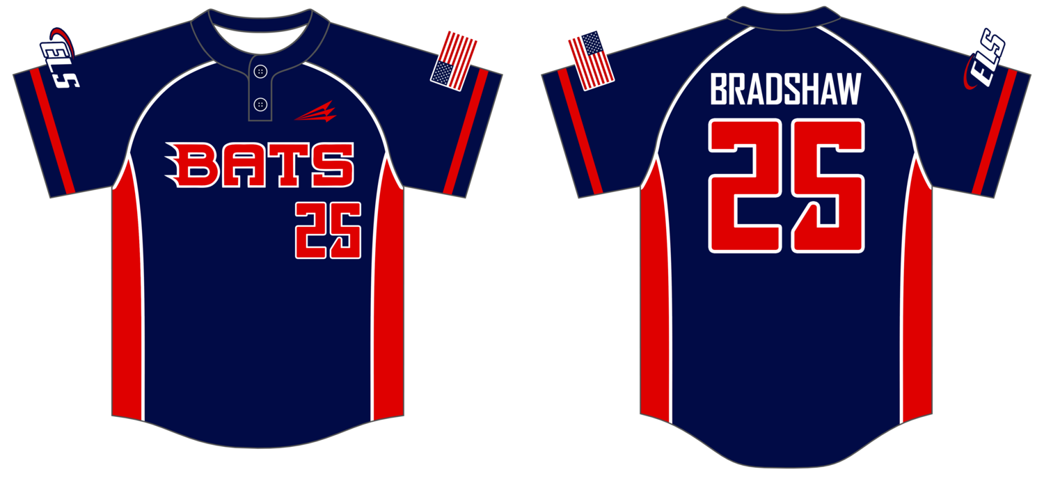 ELS Bats Custom Hexaflex Baseball Jersey #J4E