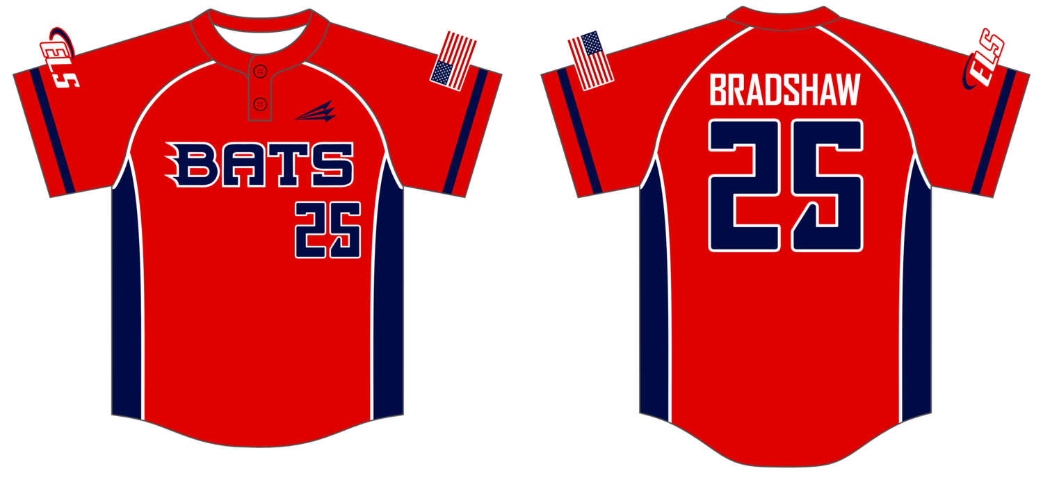 ELS Bats Custom Hexaflex Baseball Jersey #J4D