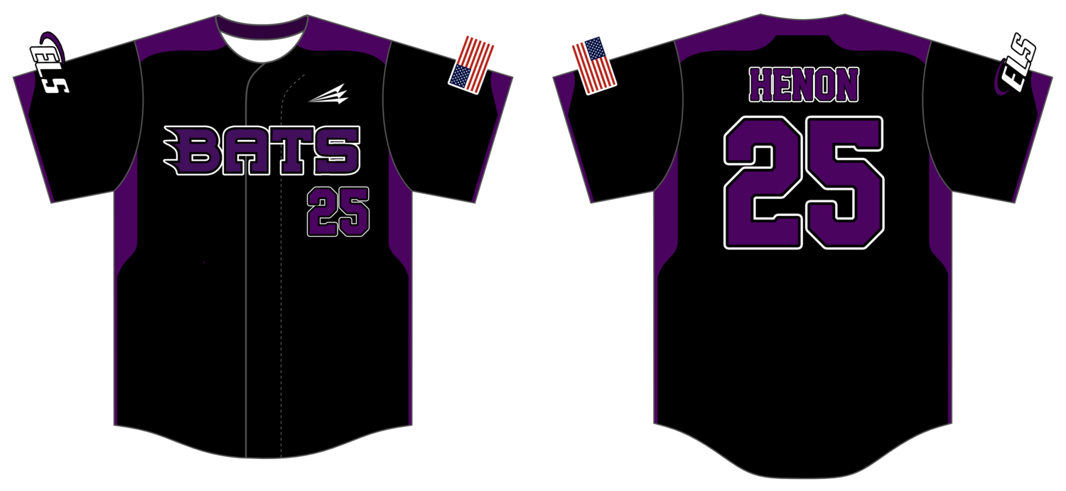 ELS Bats Custom Hexaflex Baseball Jersey #J12A