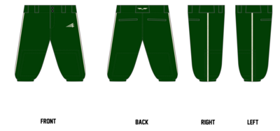 Lane County Barnstormers Custom Knicker Baseball Pants #BP4B