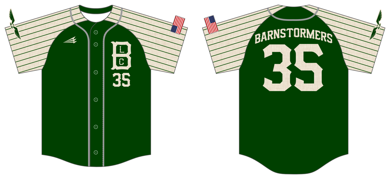 Lane County Barnstormers Custom Hexaflex Baseball Jersey #J3C