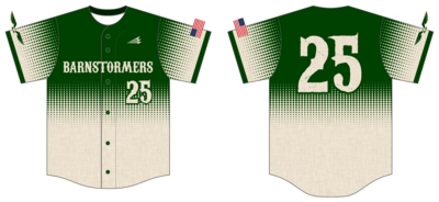 Lane County Barnstormers Custom Hexaflex Baseball Jersey #J5D
