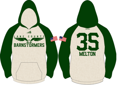 Lane County Barnstormers Custom Vulcan Hoodie #VH1B