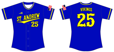 St. Andrew Custom NanoDri Softball Jersey #J1B