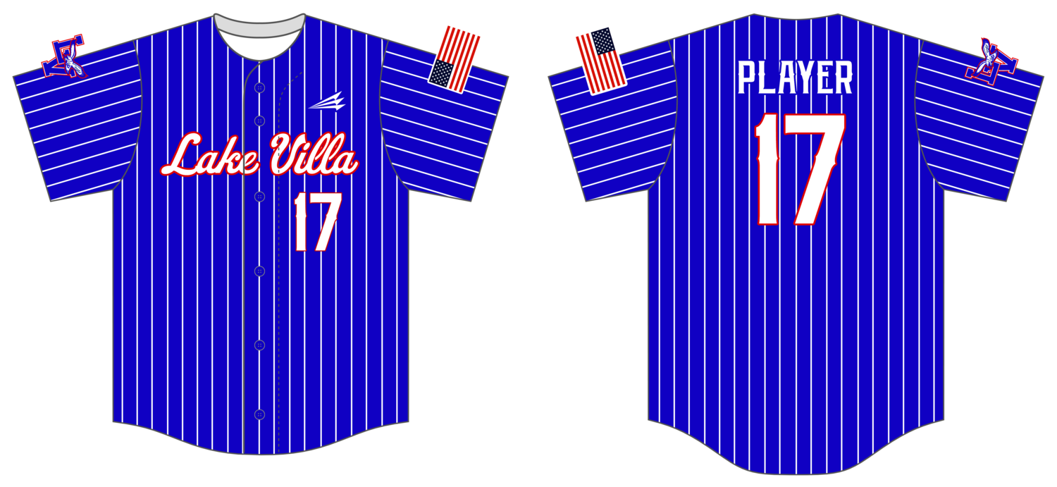 Lake Villa Eagles Custom NanoDri Baseball Jersey #J5B