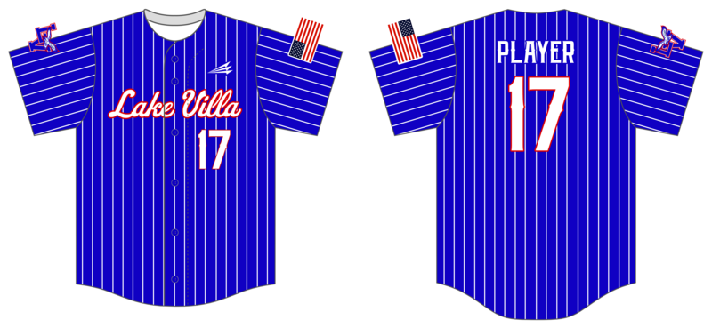 Lake Villa Eagles Custom NanoDri Baseball Jersey #J5B