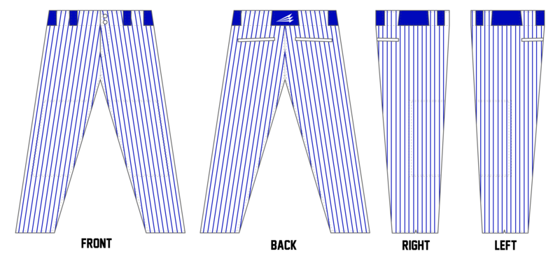 Lake Villa Eagles Custom Relaxed Baseball Pant #BP4
