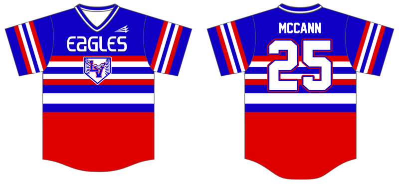 Lake Villa Eagles Custom NanoDri Baseball Jersey #J6