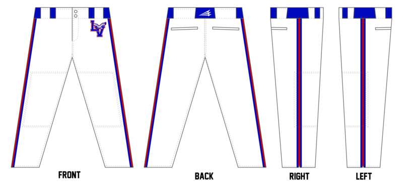Lake Villa Eagles Custom Relaxed Baseball Pant #BP6B