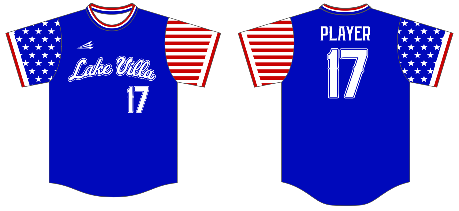 Lake Villa Eagles Custom NanoDri Baseball Jersey #J2D