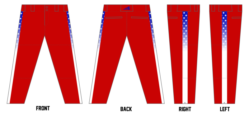 Lake Villa Eagles Custom Relaxed Baseball Pant #BP1B