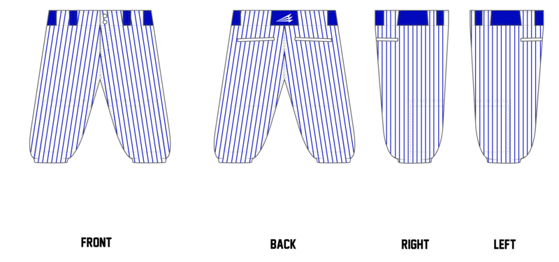 Lake Villa Eagles Custom Knicker Baseball Pant #BP4B