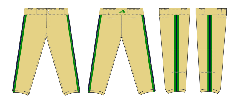 TTA Gold Softball Custom Elite Softball Pant #FP4B