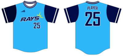 Tennessee Rays Custom HexaFlex Baseball Jersey #J5