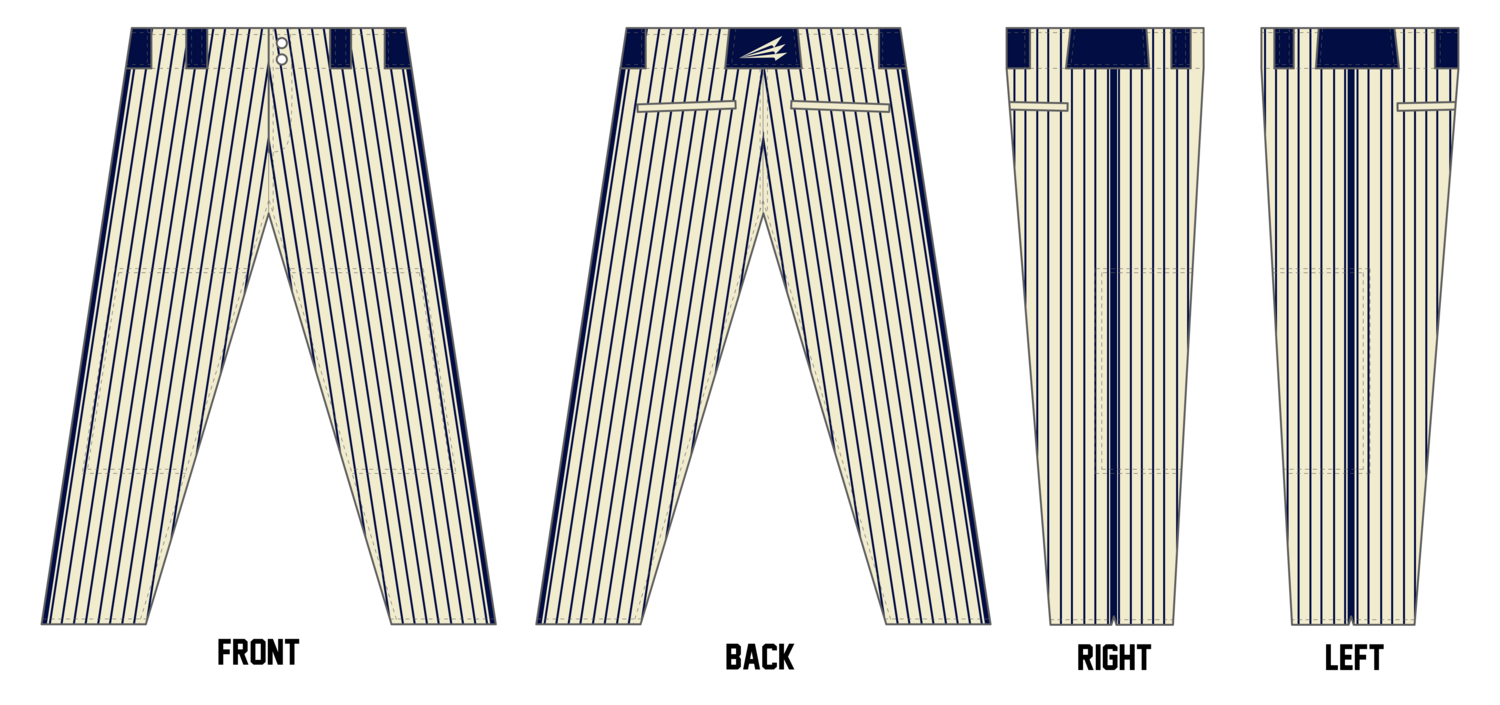 University of Tennessee Chattanooga Club Baseball Custom Relaxed Baseball Pant #BP2