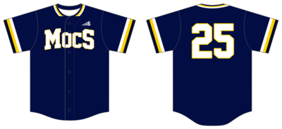 University of Tennessee Chattanooga Club Baseball Custom HexaFlex Baseball Jersey #J4