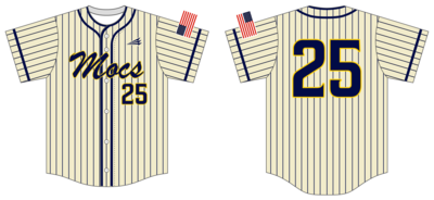 University of Tennessee Chattanooga Club Baseball Custom HexaFlex Baseball Jersey #J2B