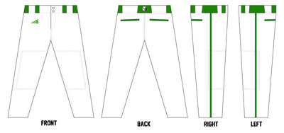 Thatcher Eagles Custom relaxed Baseball Pant #BP6