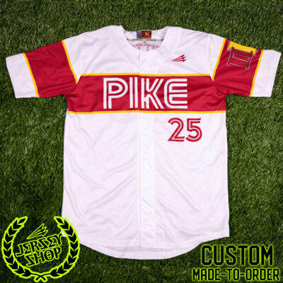 Pike (Dudley) Custom Hexaflex Baseball Jersey #2