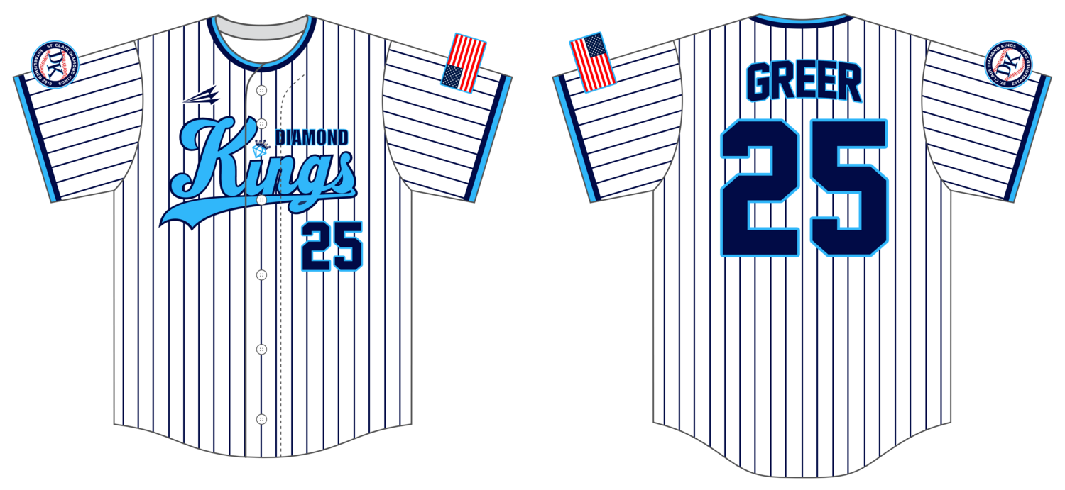 St. Clair Diamond Kings Custom NanoDri Baseball Jersey #J8B