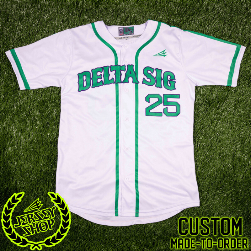 Delta Sig (Berson) Custom Baseball Jersey Design #2A