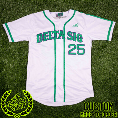 Delta Sig (Berson) Custom Baseball Jersey Design #2A