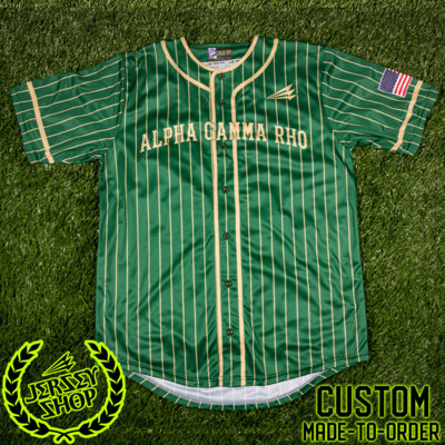 Alpha Gamma Rho Custom NanoDri Baseball Jersey #J2