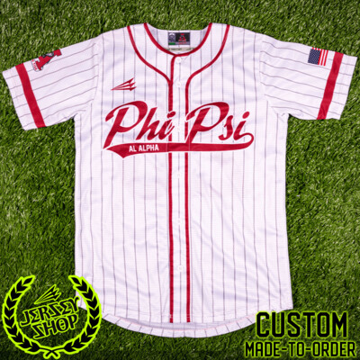 Phi Kappa Psi Custom HexaFlex Baseball Jersey #8B