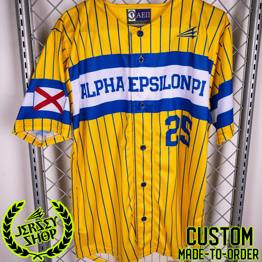 Alpha Epsilon Pi Custom NanoDri Baseball Jersey #J2