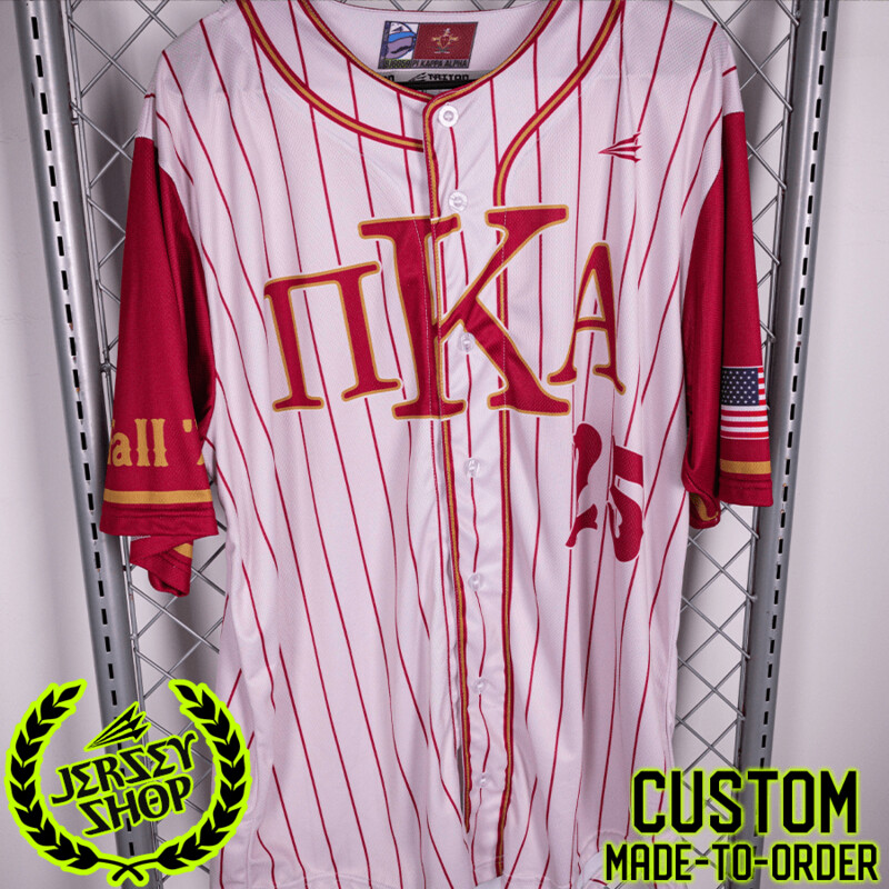 Pi Kappa Alpha (Clarys) Custom NanoDri Baseball Jersey #J2