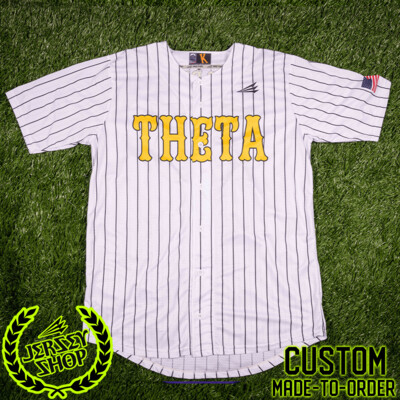 Kappa Alpha Theta Custom HexaFlex Baseball Jersey #1E