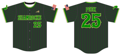 Mid-Michigan Shamrocks Custom Pro-Premier Baseball Jersey #J1C