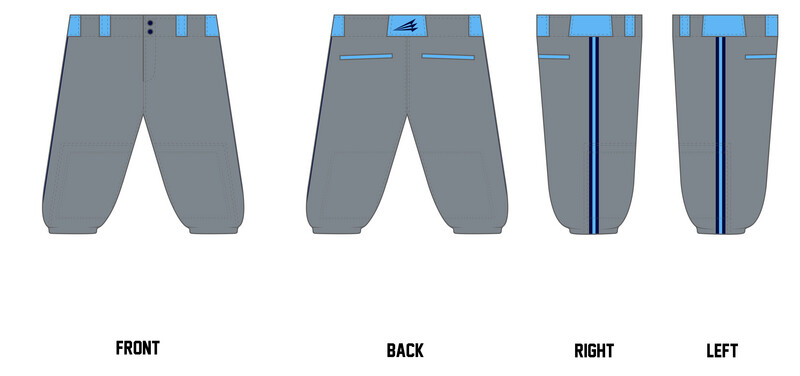 NY Wolves Custom Knicker Baseball Pant #BP9G