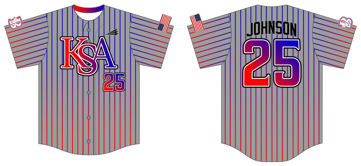 KSA Bombers Custom Hexaflex Baseball Jersey #J5