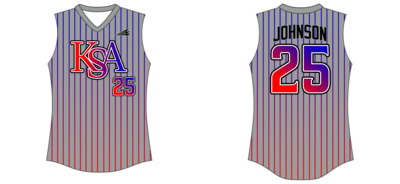 KSA Bombers Custom Hexaflex Softball Jersey #J7C