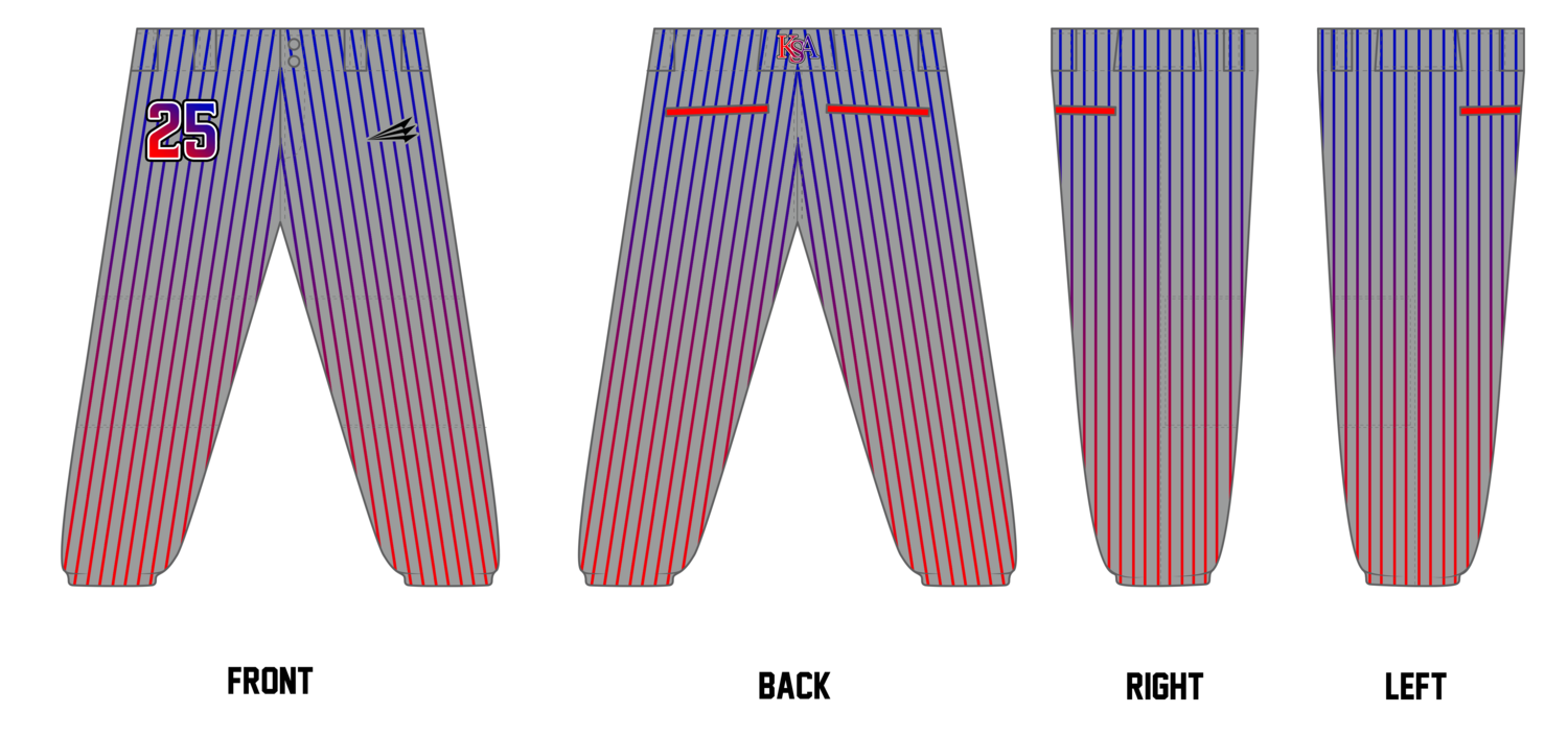 KSA Bombers Custom Fastpitch Pant #FP2