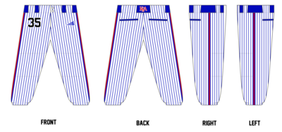 KSA Bombers Custom Fastpitch Pant #FP1