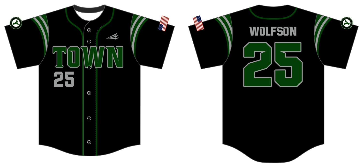 Yorktown Huskers  Custom HexaFlex Baseball Jersey #J22e