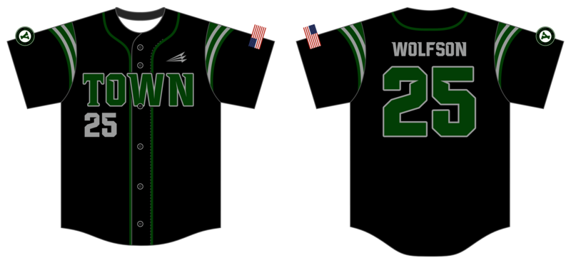 Yorktown Huskers  Custom HexaFlex Baseball Jersey #J22e
