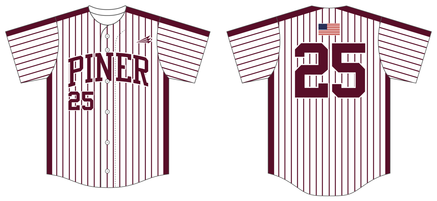 Piner High School Custom HexaFlex Baseball Jersey #J1d