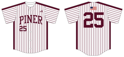 Piner High School Custom HexaFlex Baseball Jersey #J1d