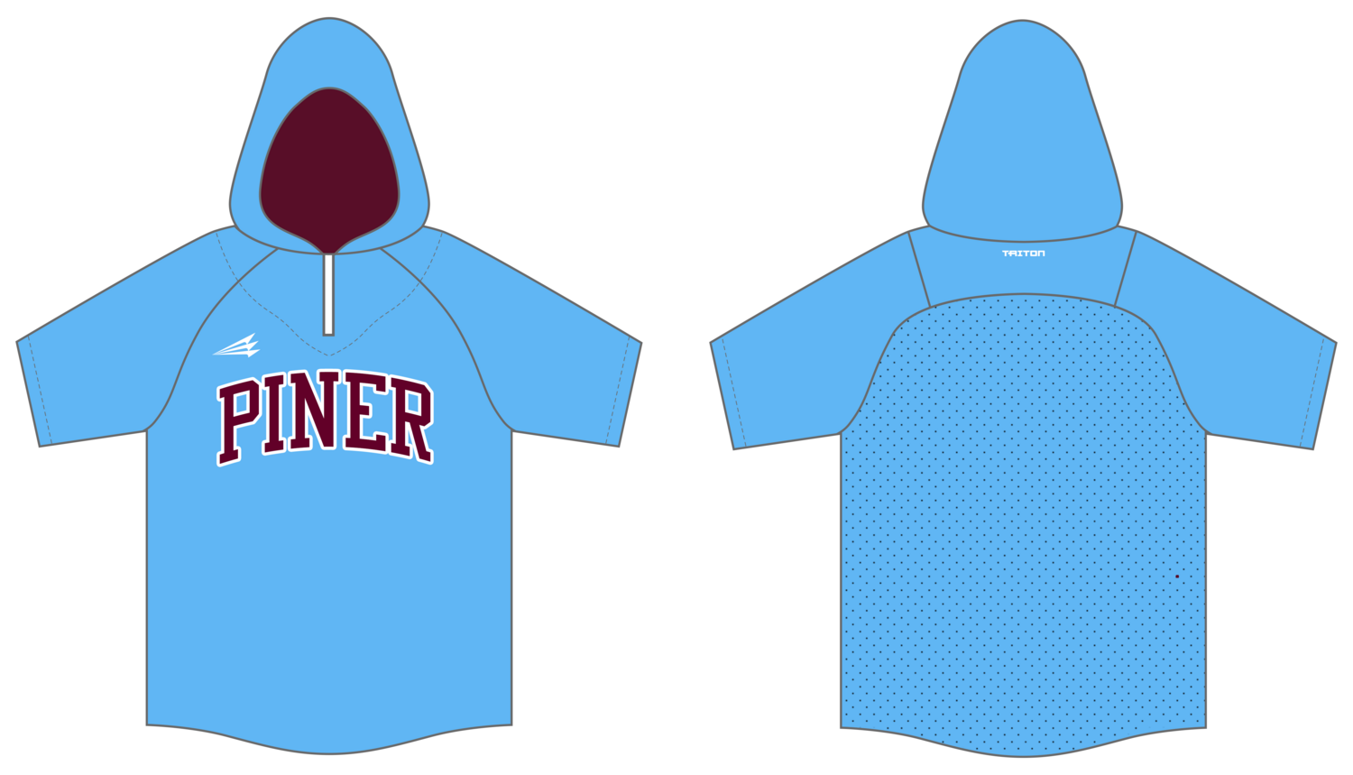 Piner High School Custom Batting Practice Jacket #BPJ2