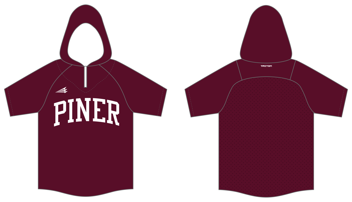 Piner High School Custom Batting Practice Jacket #BPJ3