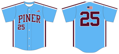 Piner High School Custom HexaFlex Baseball Jersey #J3d