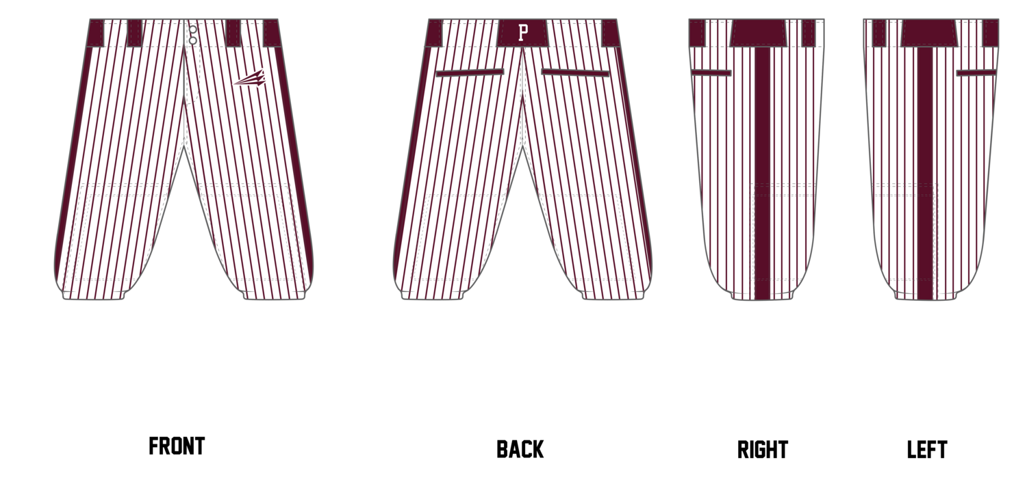 Piner High School Custom Knicker Baseball Pant #BP1c