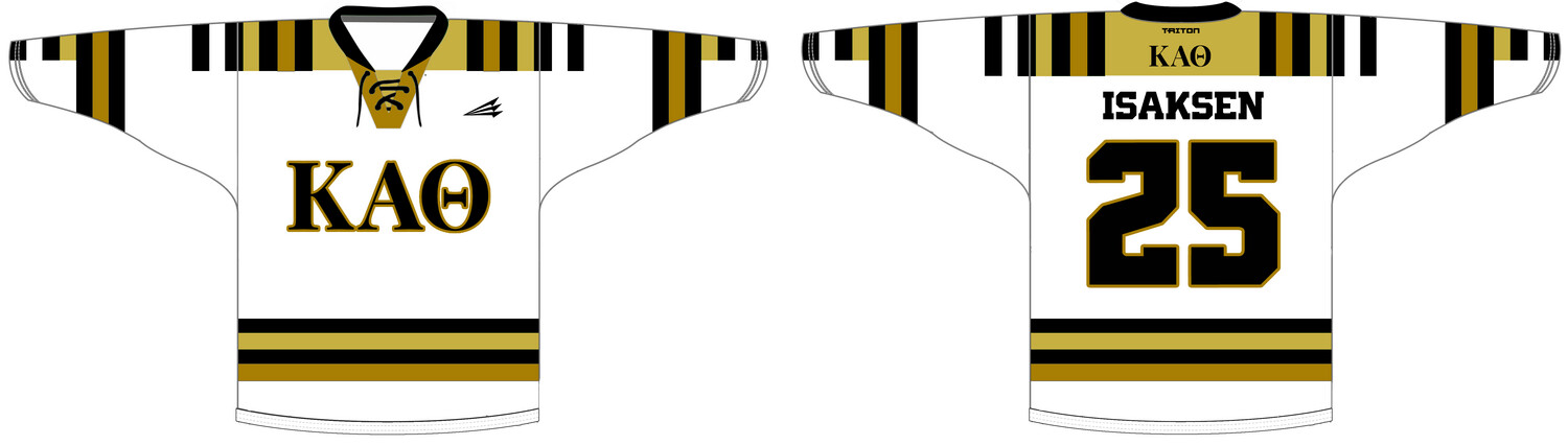 Kappa Alpha Theta (Isaksen) Custom NanoDri Hockey Jersey #J3